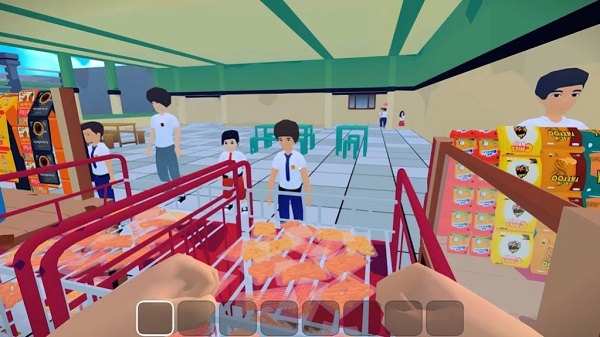 学校自助餐厅模拟器